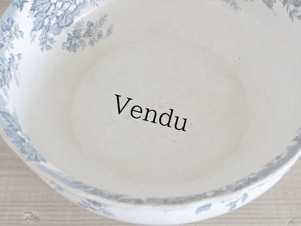 画像3: ST AMAND HAMAGE MARIE-LOUISE SALAD BOWL / 28 cm /France (3)