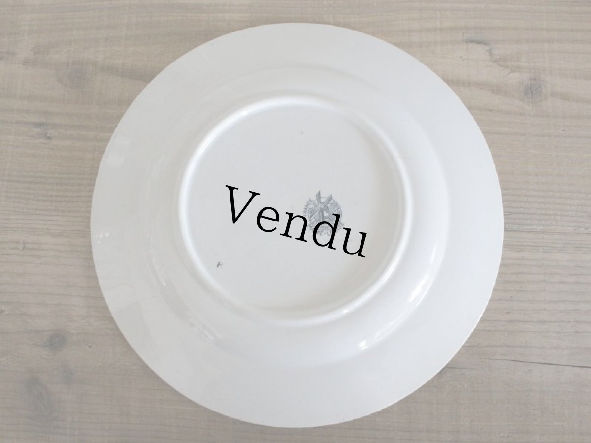 画像7: ST AMAND HAMAGE MARIE-LOUISE PLATE / 28 cm /France (7)