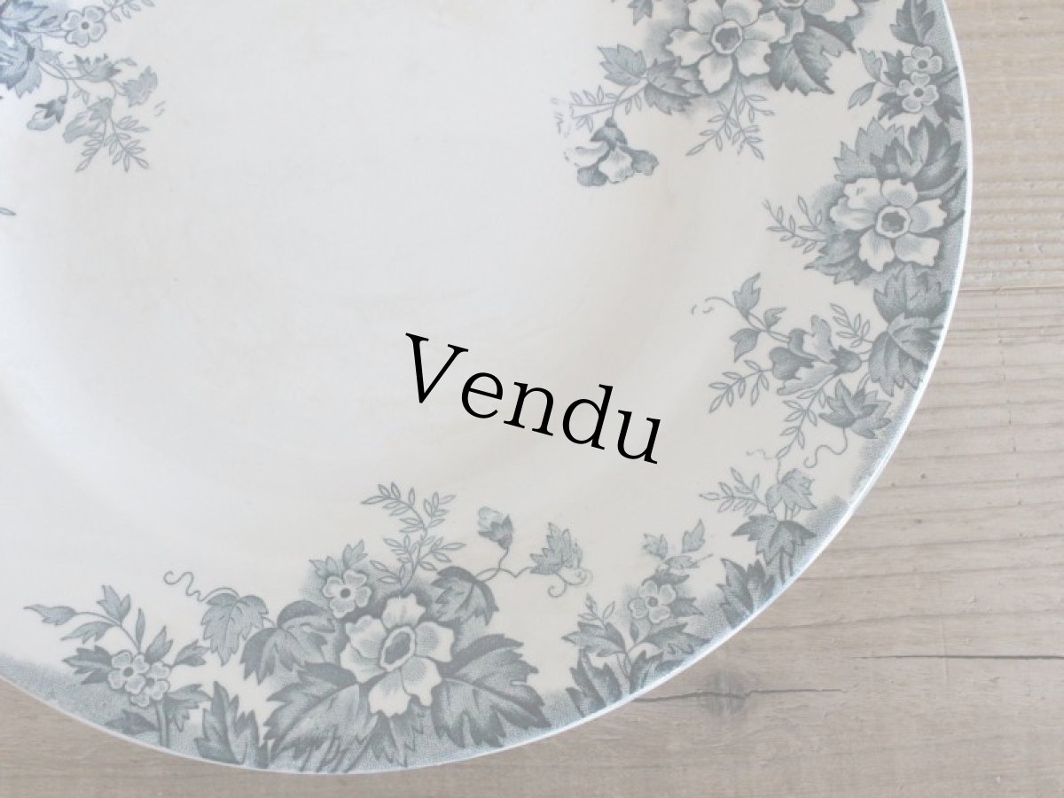 画像4: ST AMAND HAMAGE MARIE-LOUISE PLATE / 28 cm /France (4)