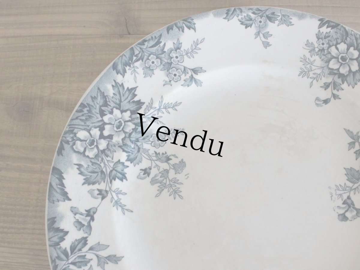 画像2: ST AMAND HAMAGE MARIE-LOUISE PLATE / 28 cm /France (2)