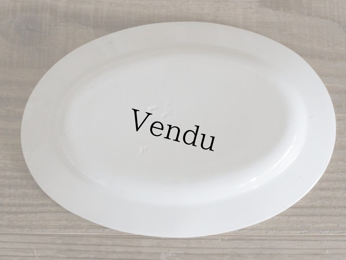 画像3: Maastricht窯 Petrus Regout Oval dish /Dolls Tableware (3)