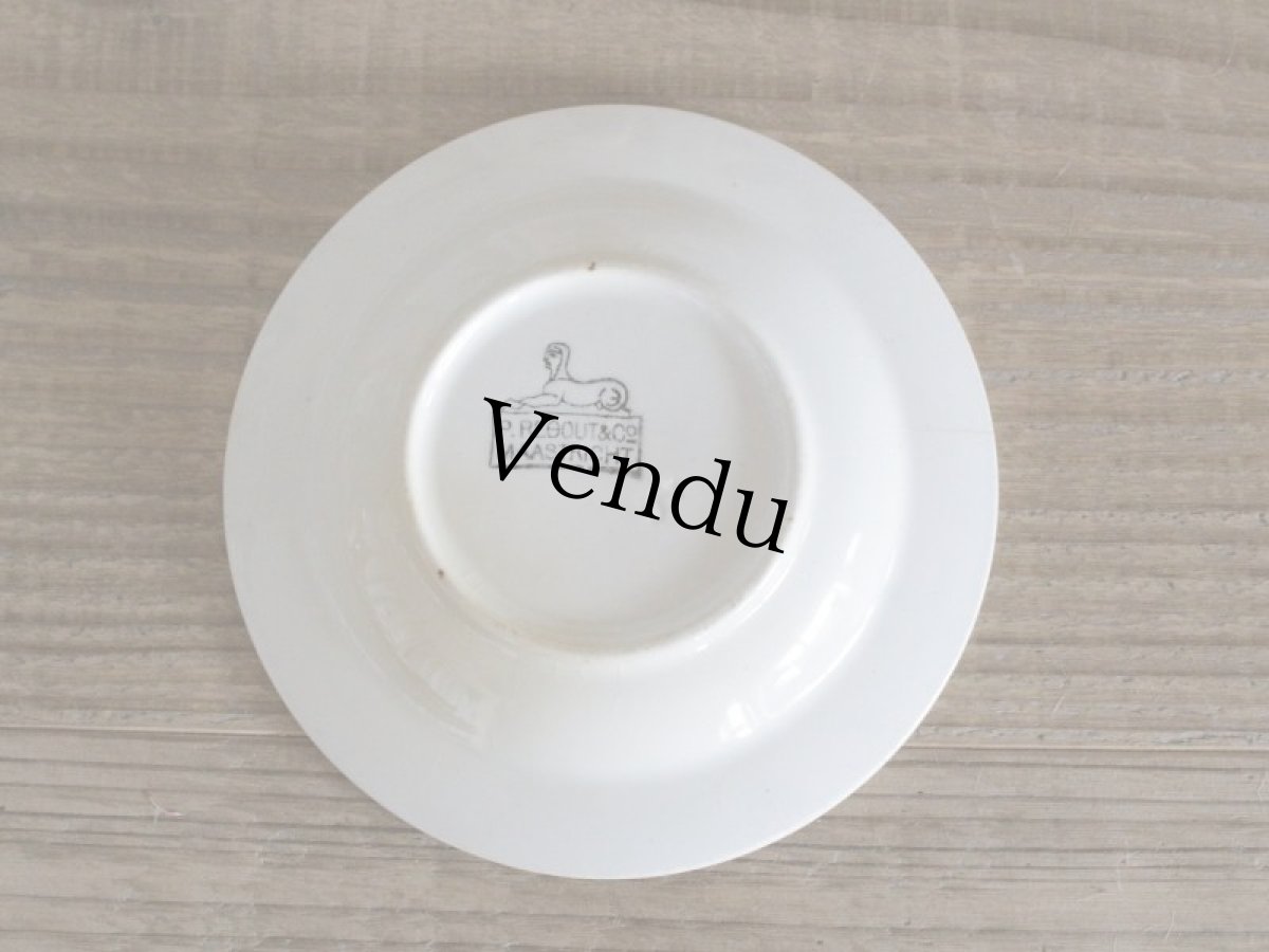 画像3: Maastricht窯 Petrus Regout Deep plate /Dolls Tableware (3)