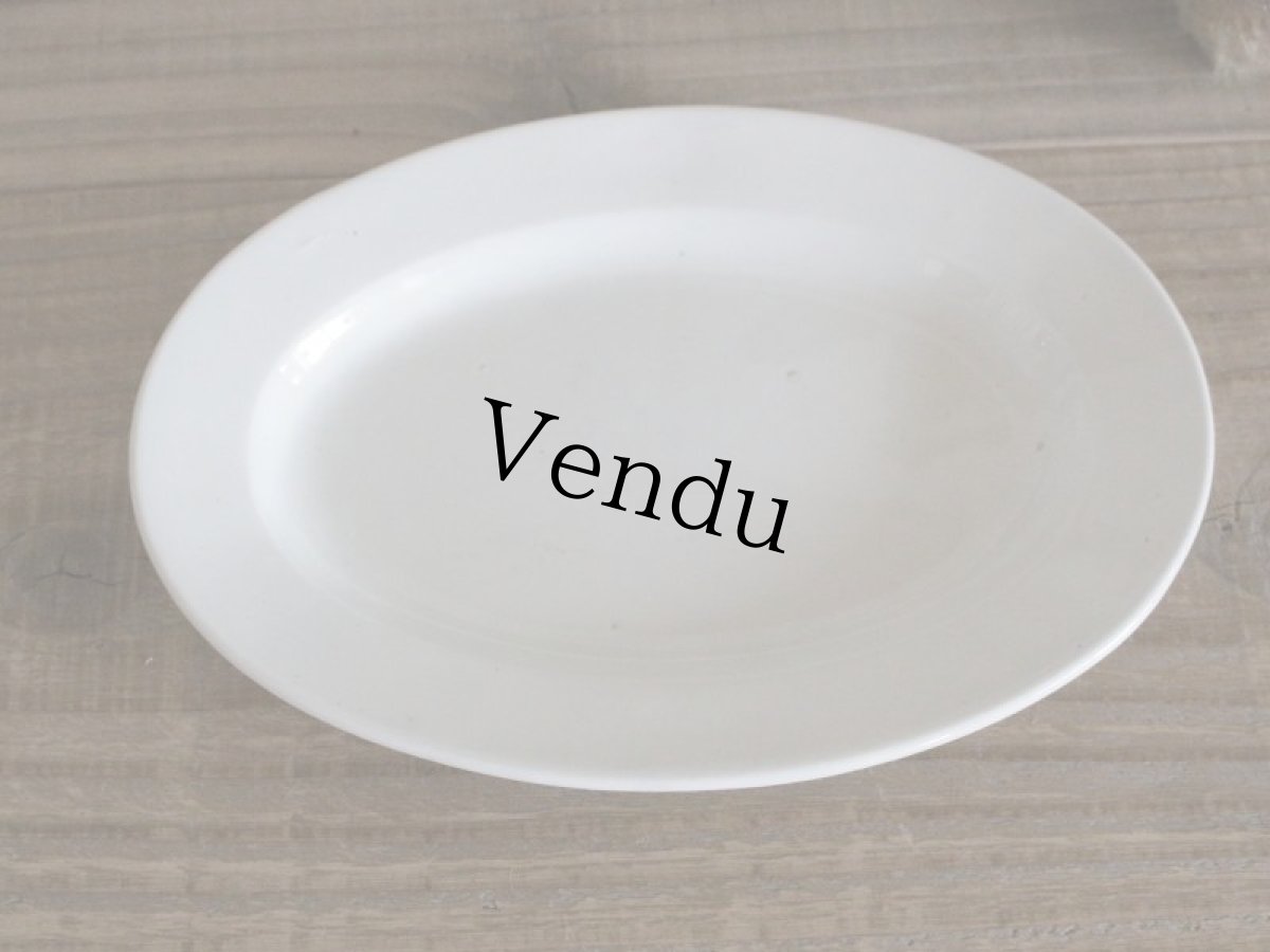 画像2: Maastricht窯 Petrus Regout Oval dish /Dolls Tableware (2)