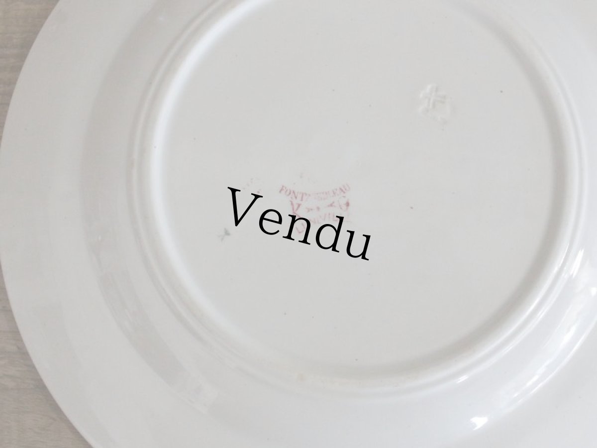 画像6: Luneville K&G FONTAINEBLEAU Plate / France (6)
