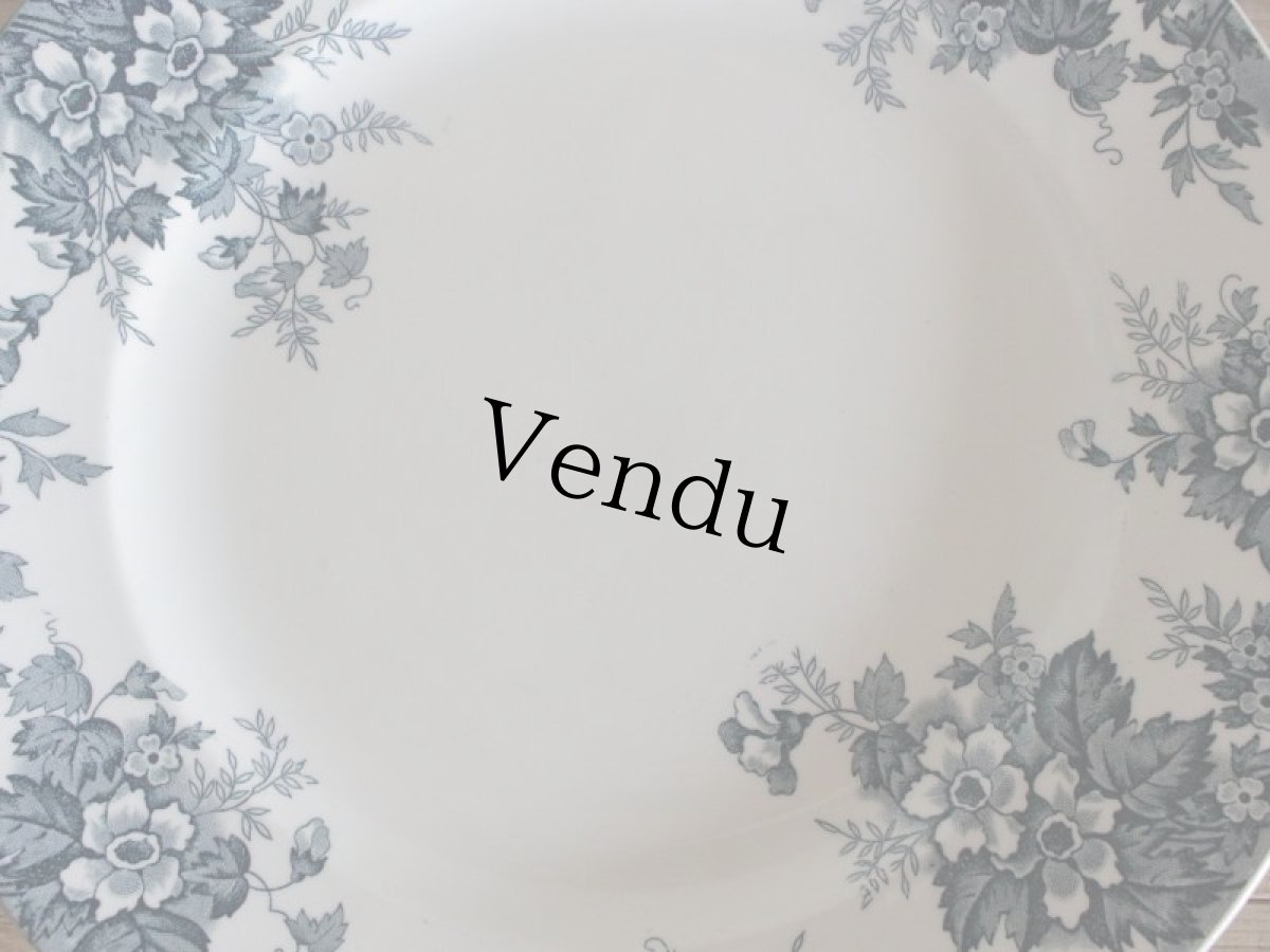 画像2: ST AMAND HAMAGE MARIE-LOUISE PLATE / 29.5 cm /France (2)