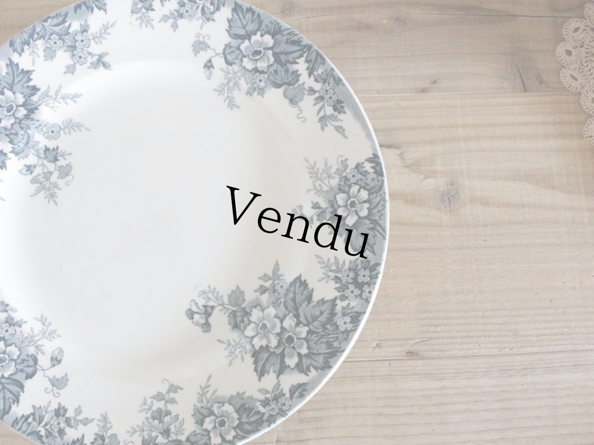 画像4: ST AMAND HAMAGE MARIE-LOUISE PLATE / 29.5 cm /France (4)