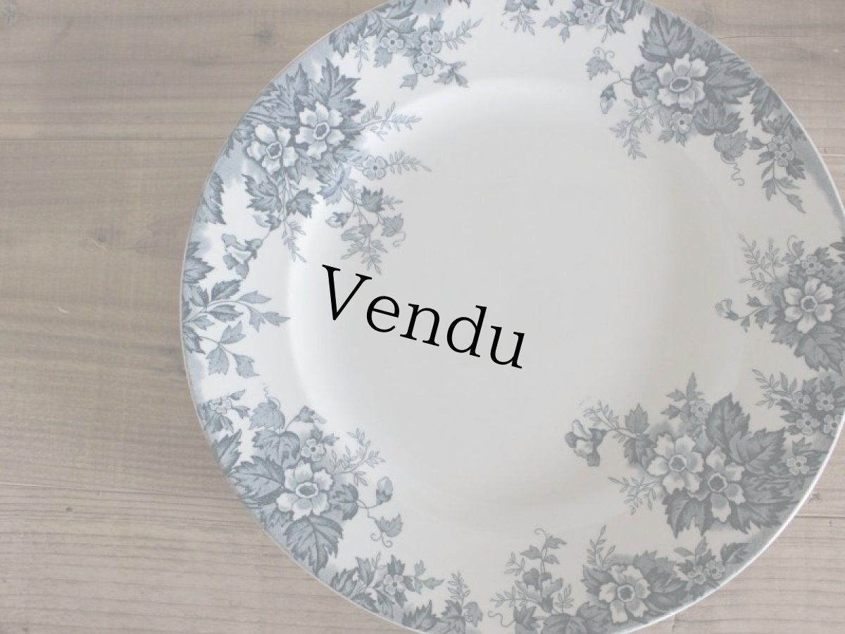 画像3: ST AMAND HAMAGE MARIE-LOUISE PLATE / 29.5 cm /France (3)