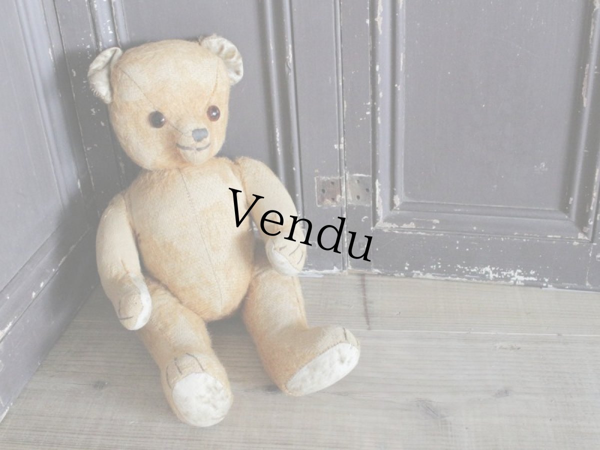 画像1: Antique Bear /15in (1)
