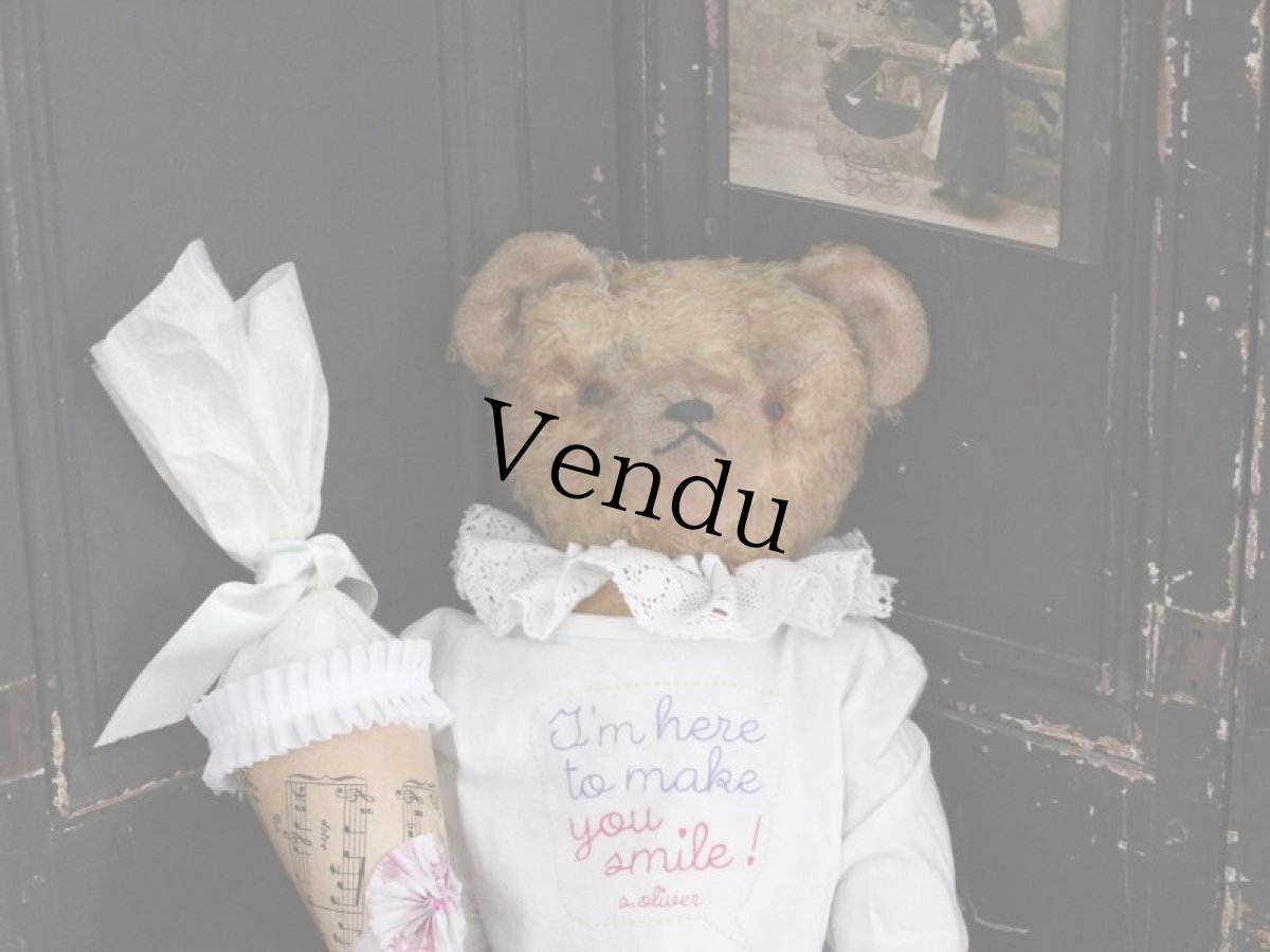 画像2: Antique Bear /18in / Germany (2)