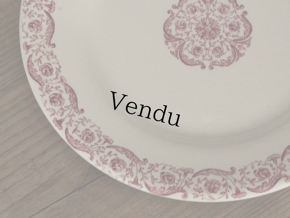 画像6: Gien BIARRITZ 23cm Plate / French (6)