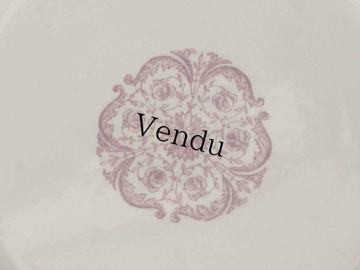 画像2: Gien BIARRITZ 23cm Plate / French (2)