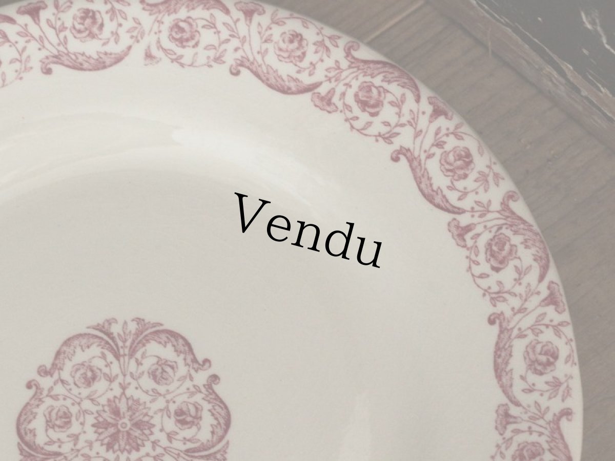 画像4: Gien BIARRITZ 23cm Plate / French (4)