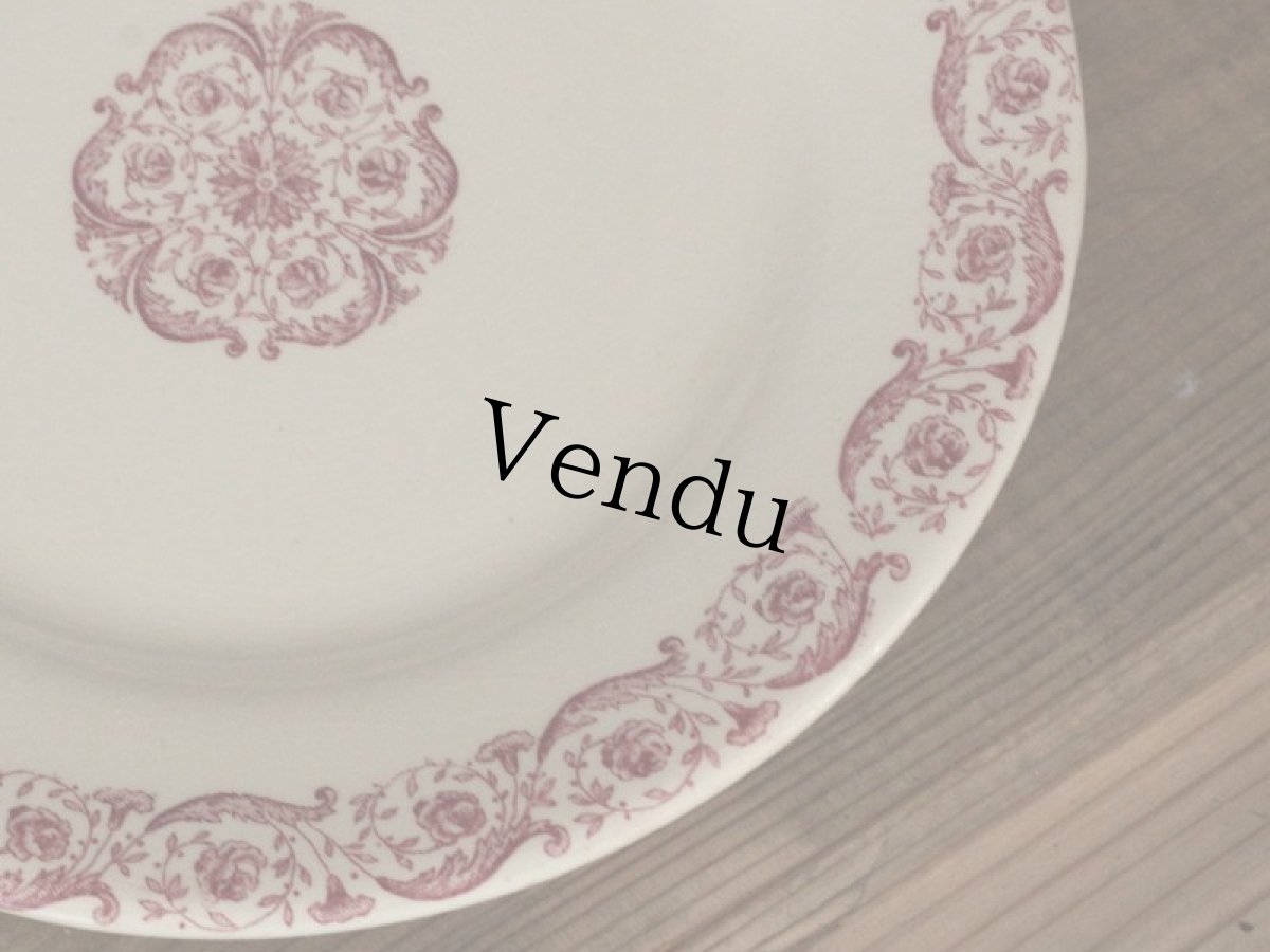 画像5: Gien BIARRITZ 23cm Plate / French (5)