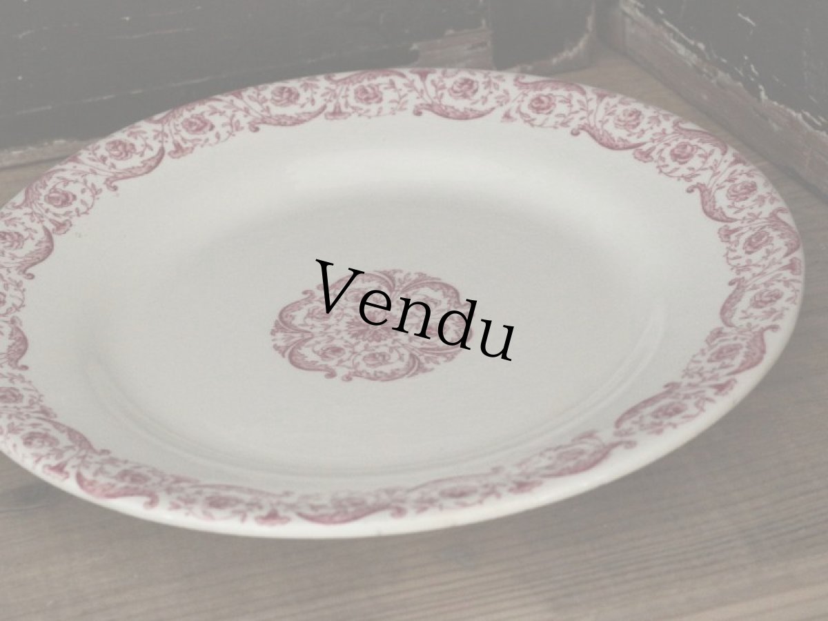 画像7: Gien BIARRITZ 23cm Plate / French (7)