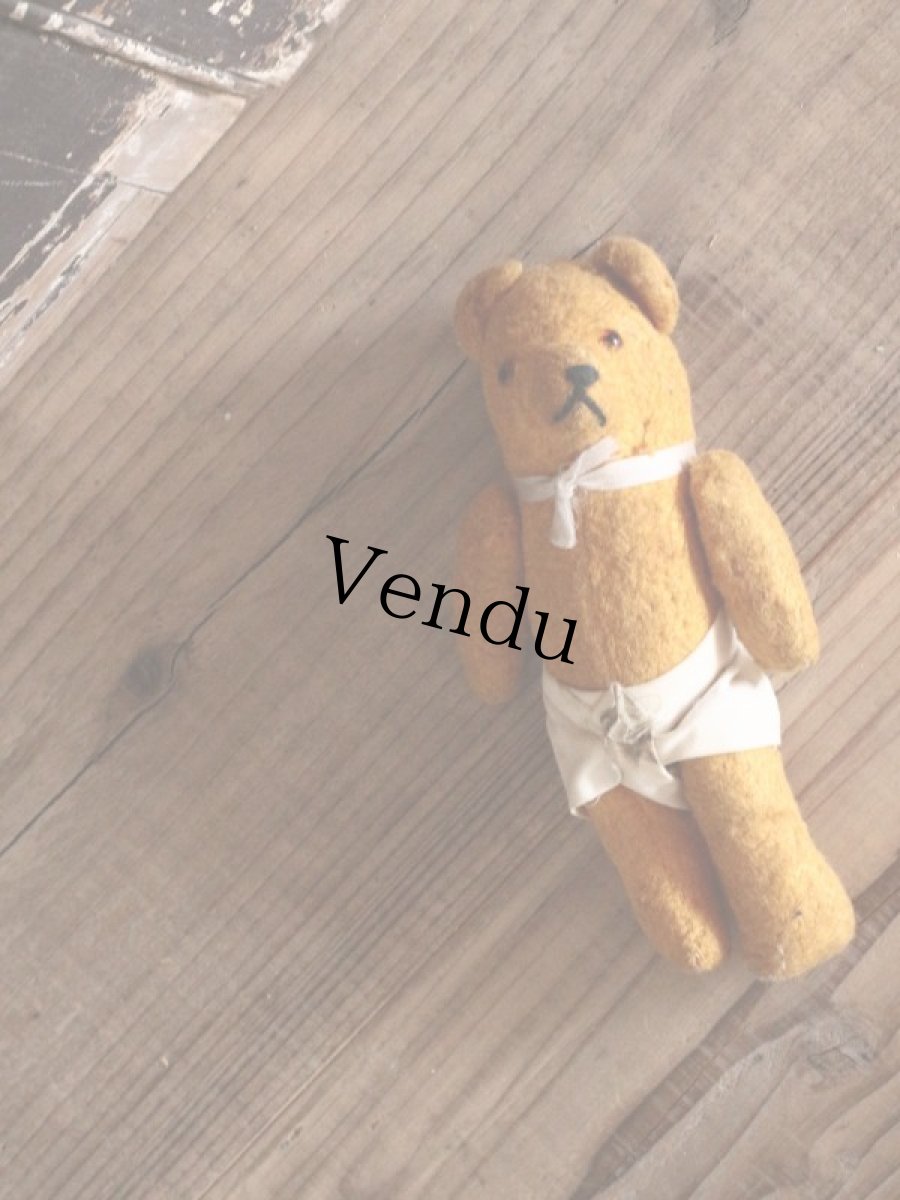 画像8: Antique Bear / 6 2/4in /France (8)
