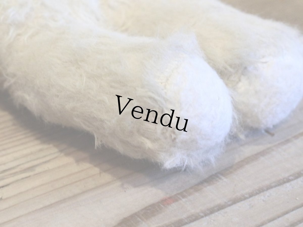 画像7: Antique White Bear / 8in /France (7)