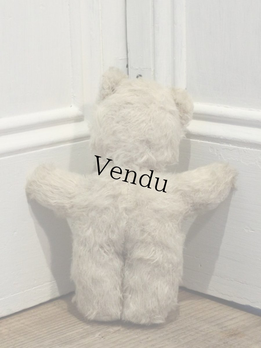 画像4: Antique White Bear / 8in /France (4)
