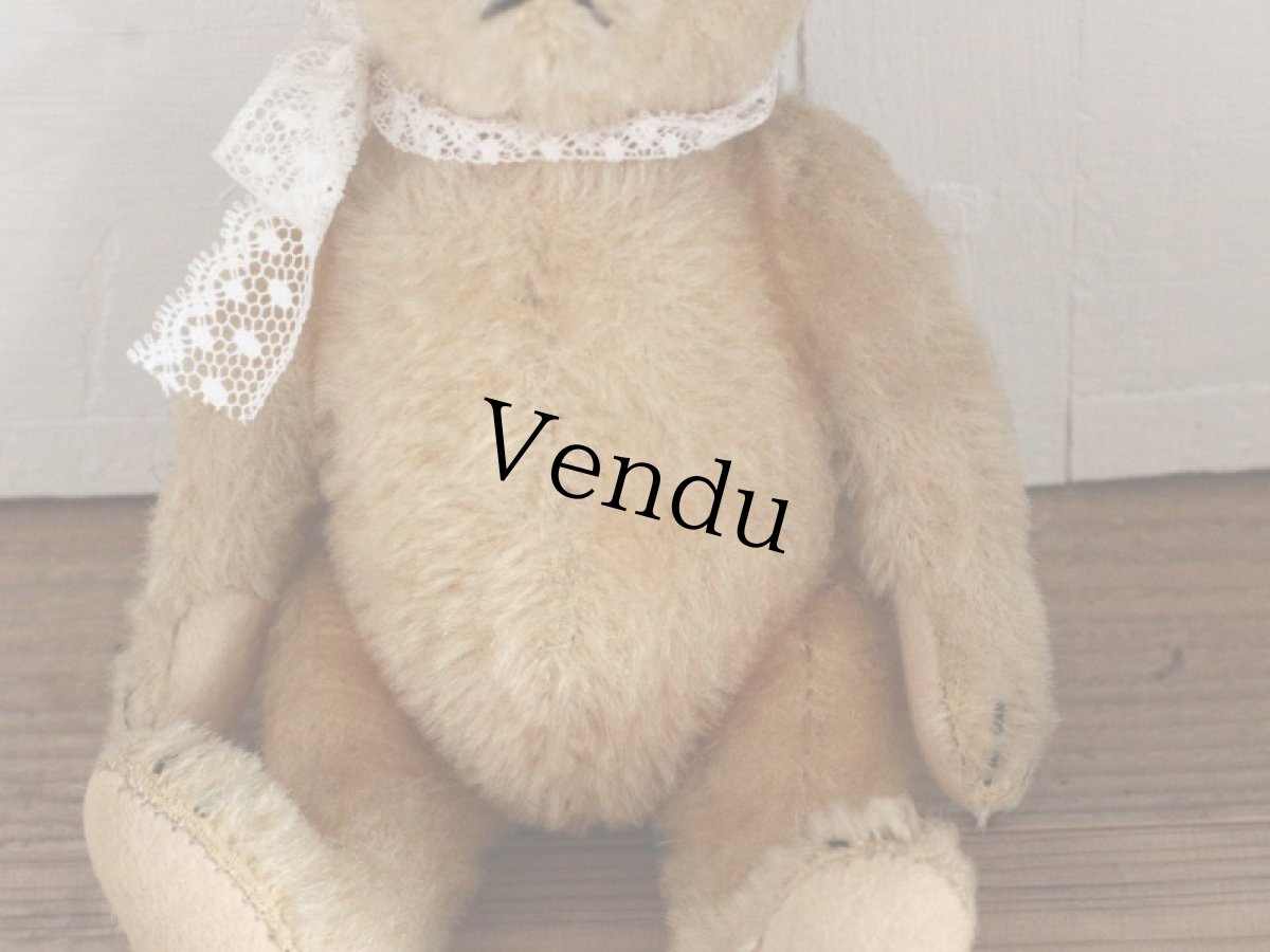 画像5: Antique Steiff Bear / 8in /Germany (5)