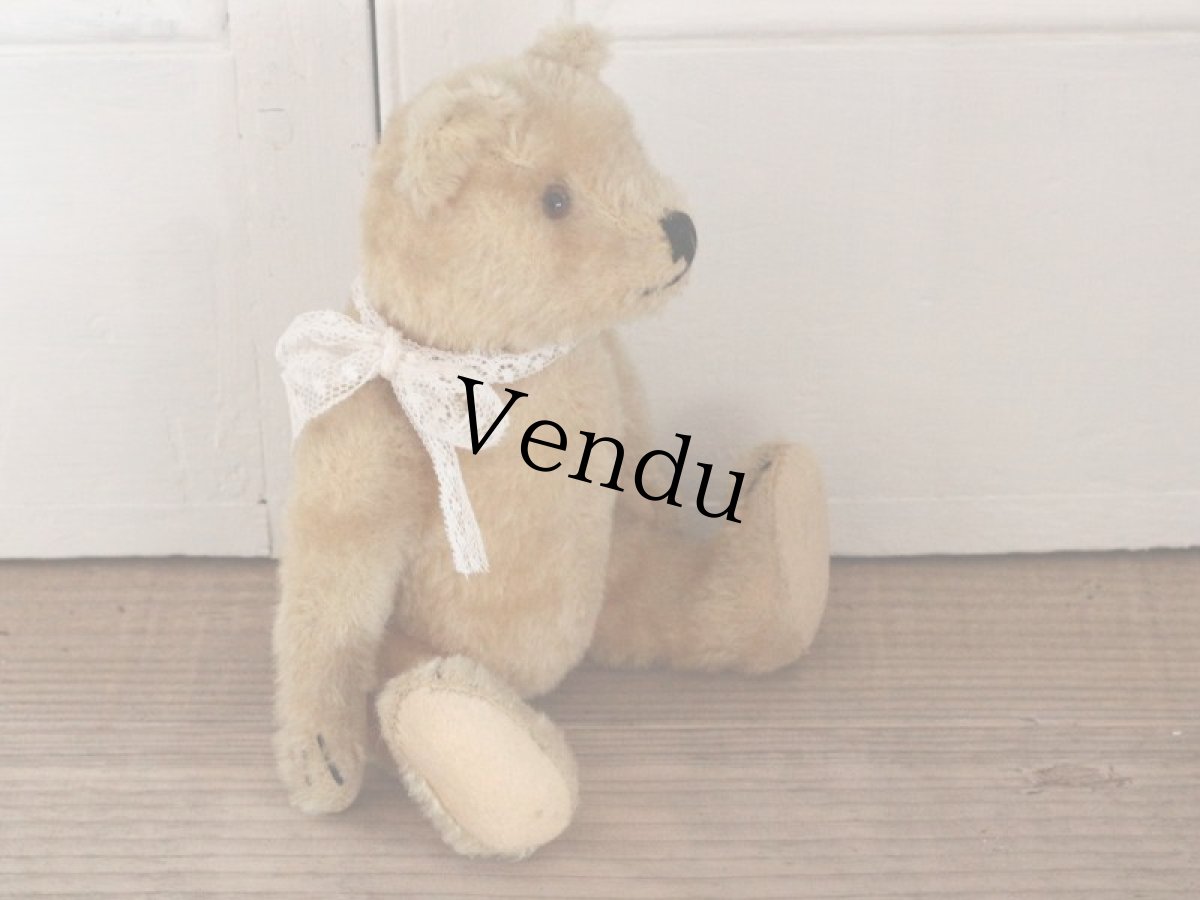画像7: Antique Steiff Bear / 8in /Germany (7)