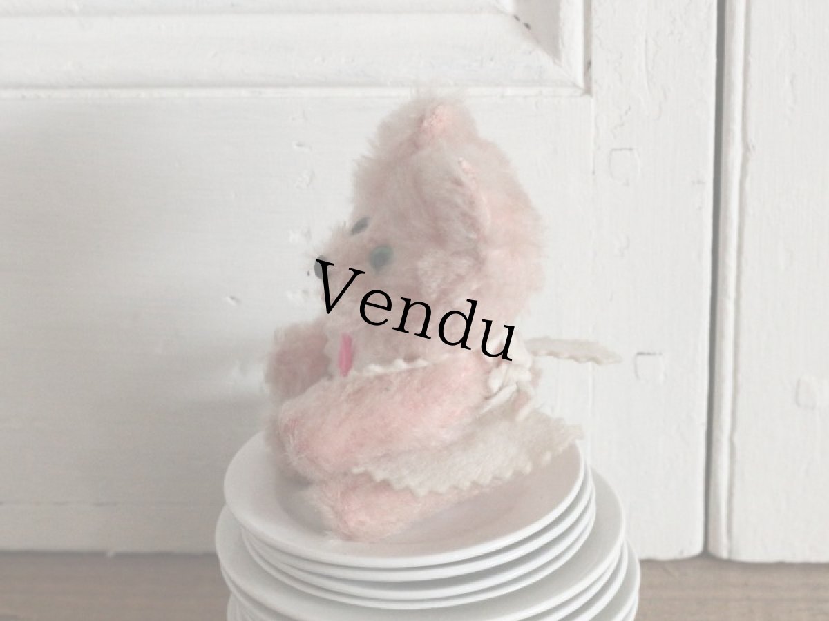 画像4: Antique Pink Bear / 4.5in / French (4)