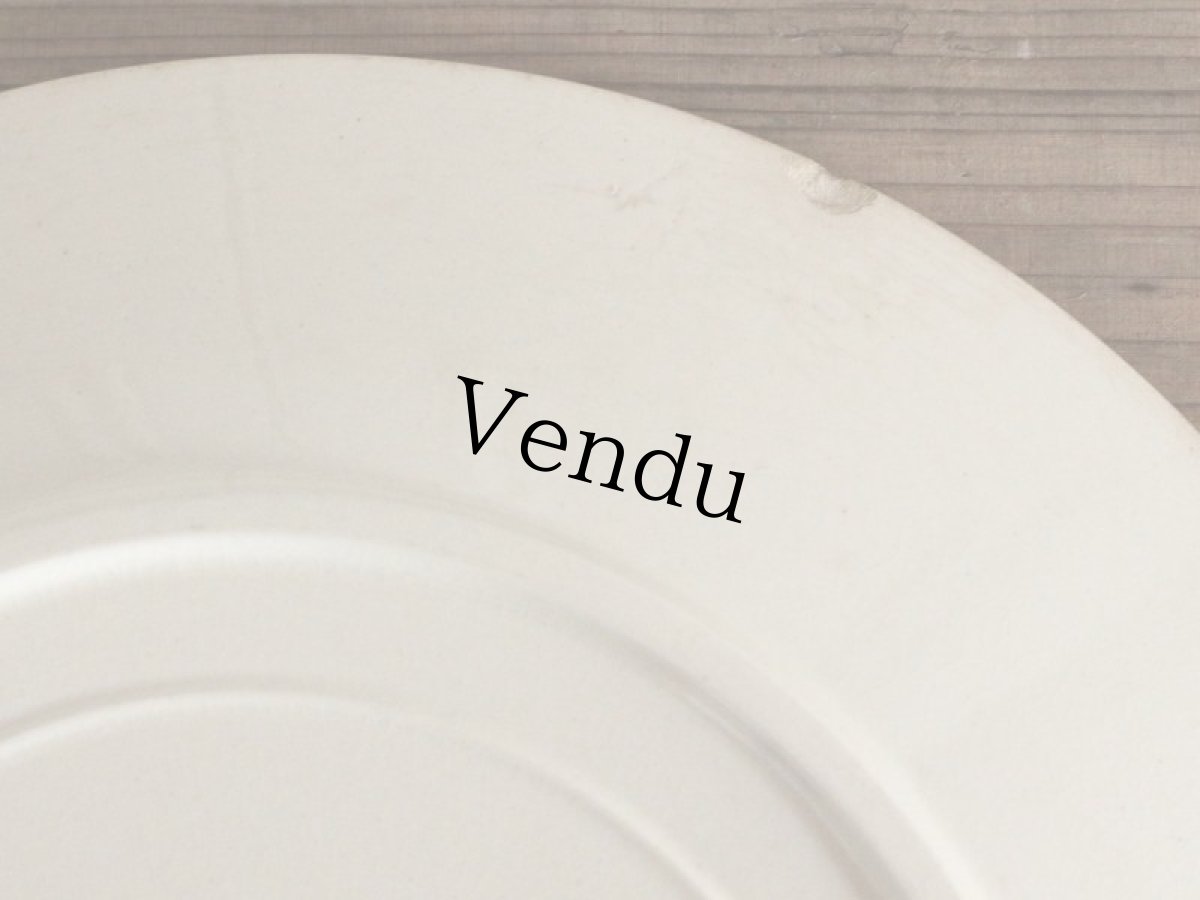 画像8: Digoin Sarreguemines / Favori / Plate / 23.5cm /France (8)