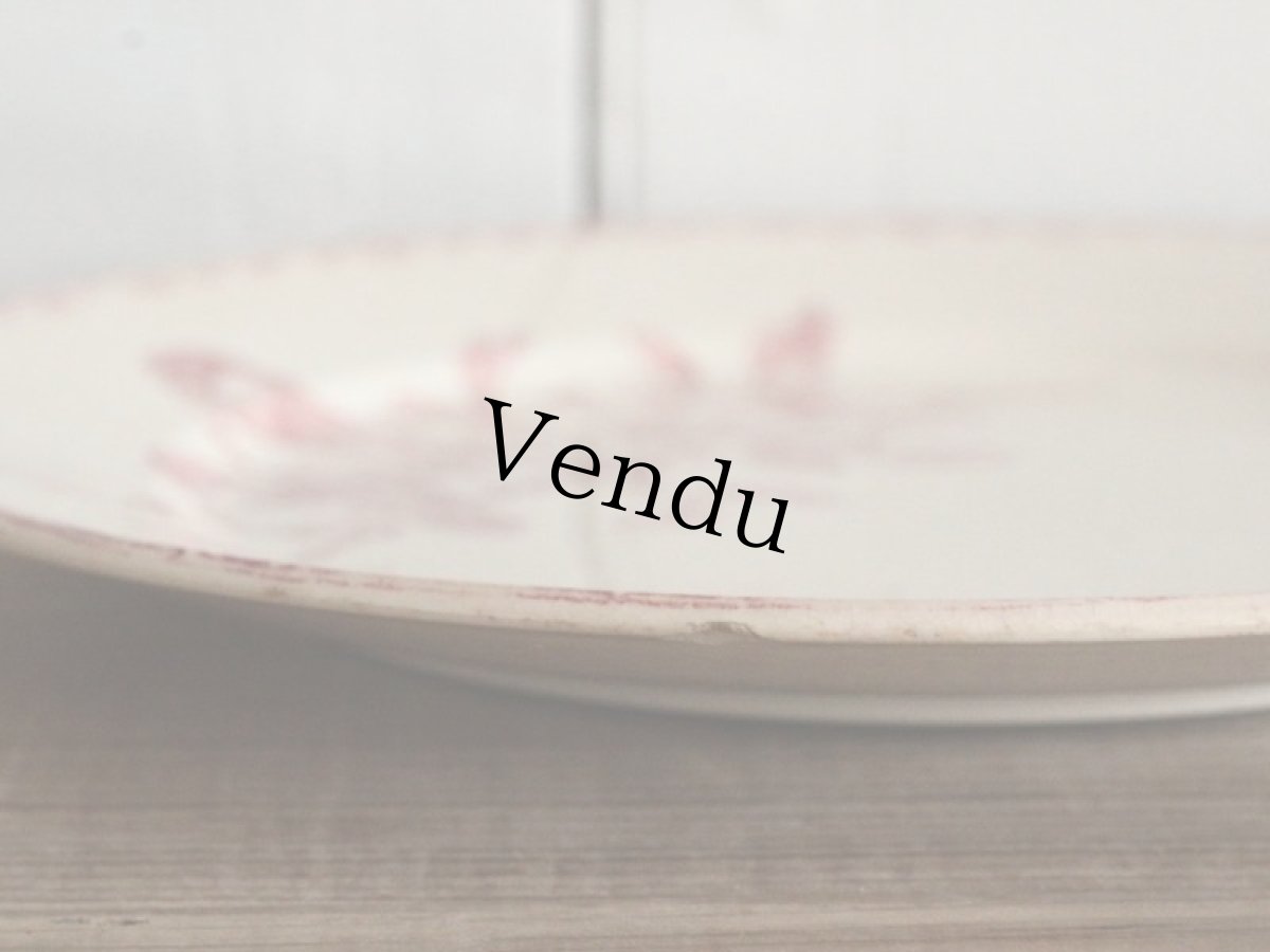 画像10: Digoin Sarreguemines / Favori / Plate / 23.5cm /France (10)