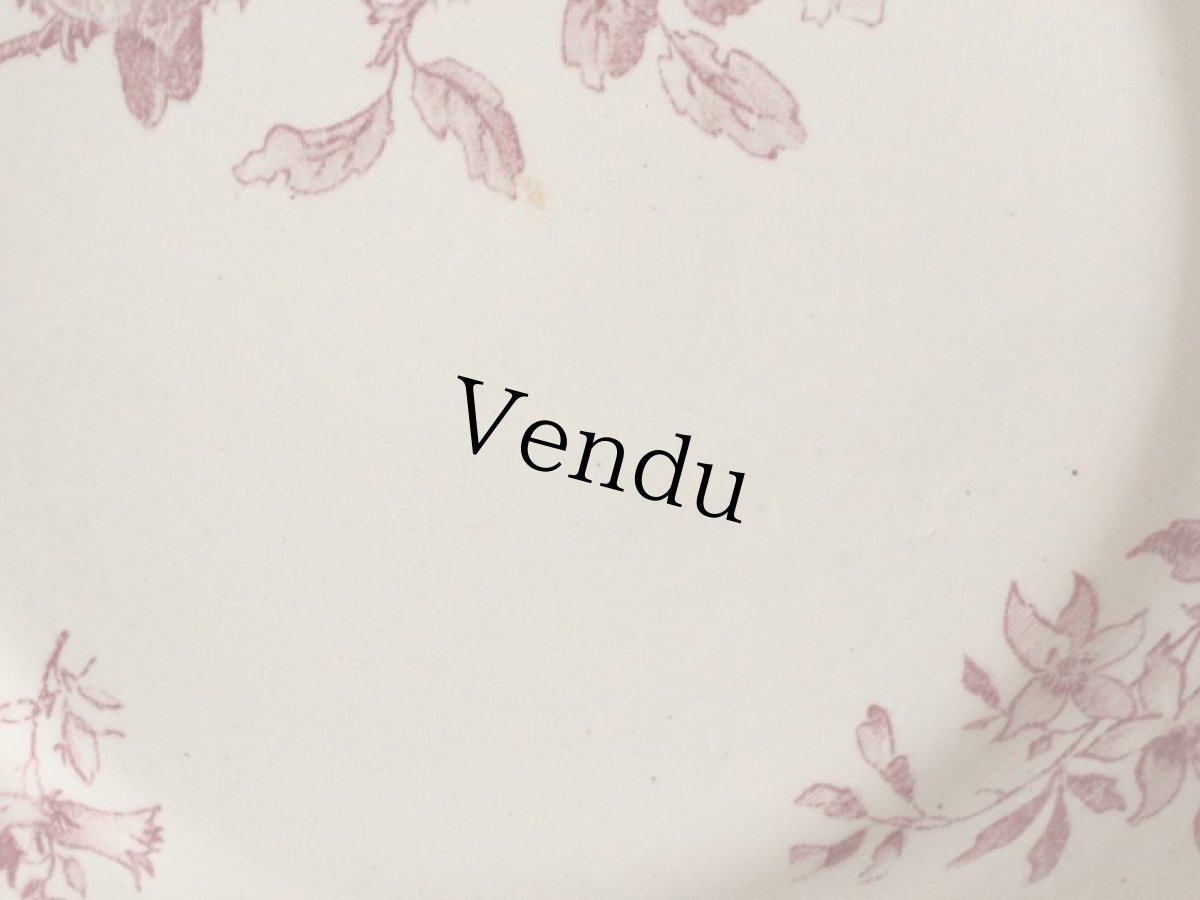 画像6: Digoin Sarreguemines / Favori / Plate / 23.5cm /France (6)