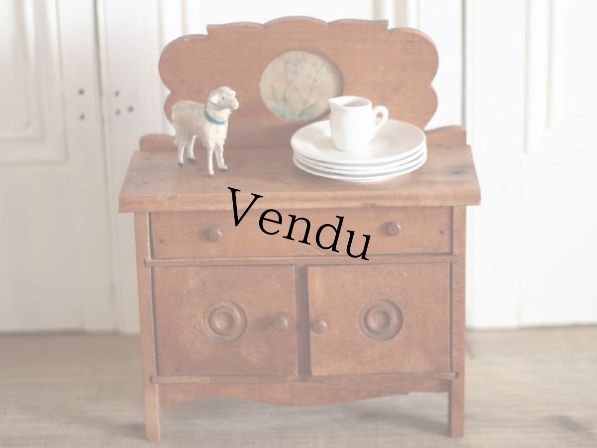 画像11: Antique Doll House Cabinet (11)