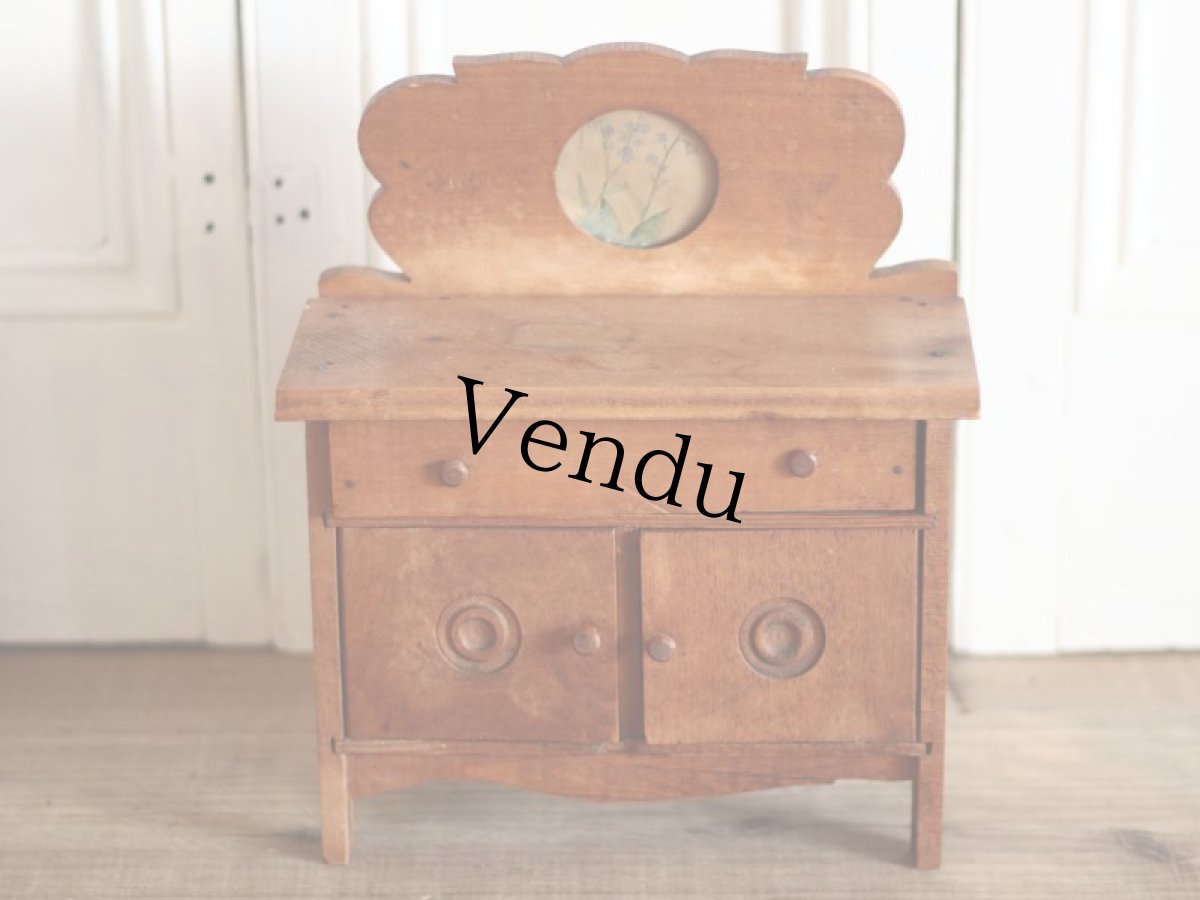 画像1: Antique Doll House Cabinet (1)