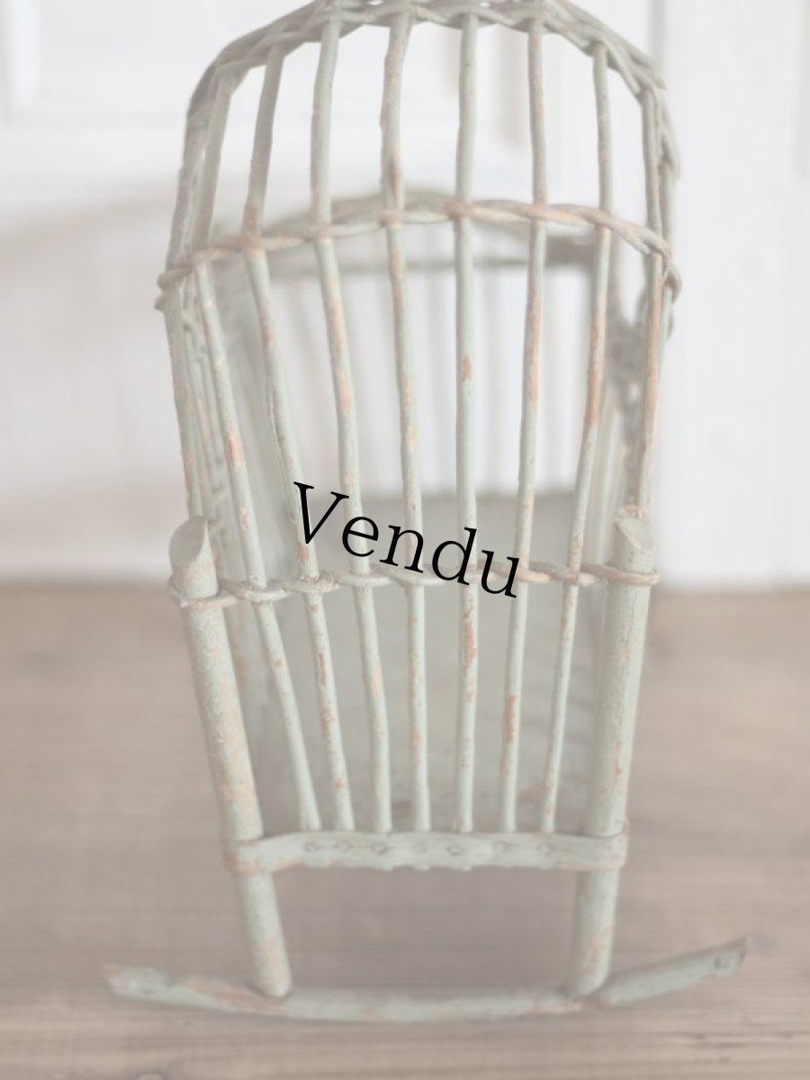 画像4: Antique Doll House Cradle  (4)