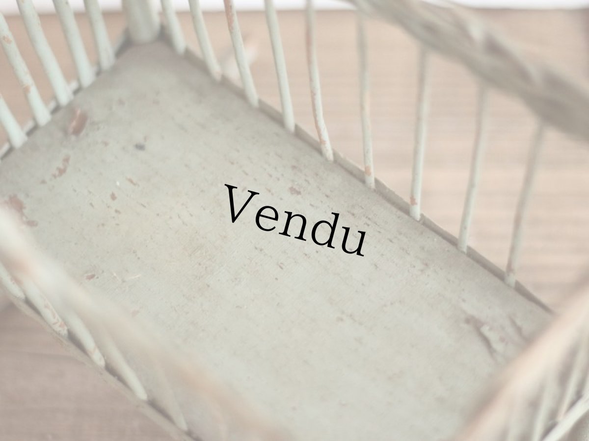 画像6: Antique Doll House Cradle  (6)