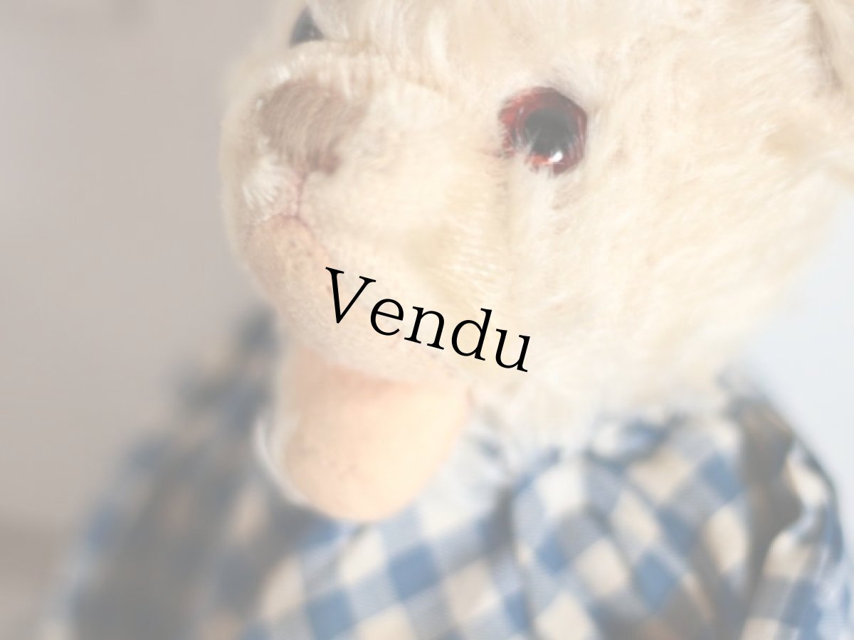 画像11: Cute Gingham Check Flip Bear&Bunny (11)