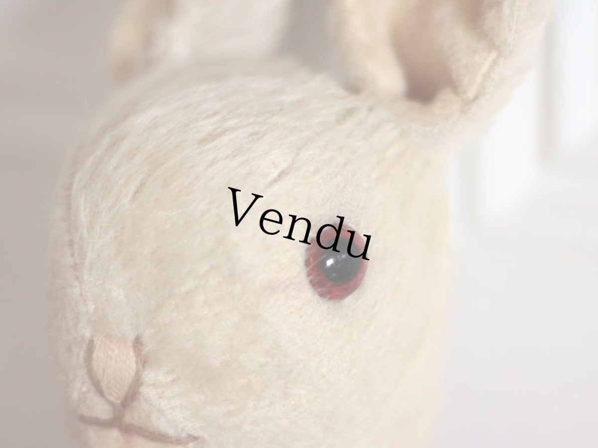 画像4: Cute Gingham Check Flip Bear&Bunny (4)