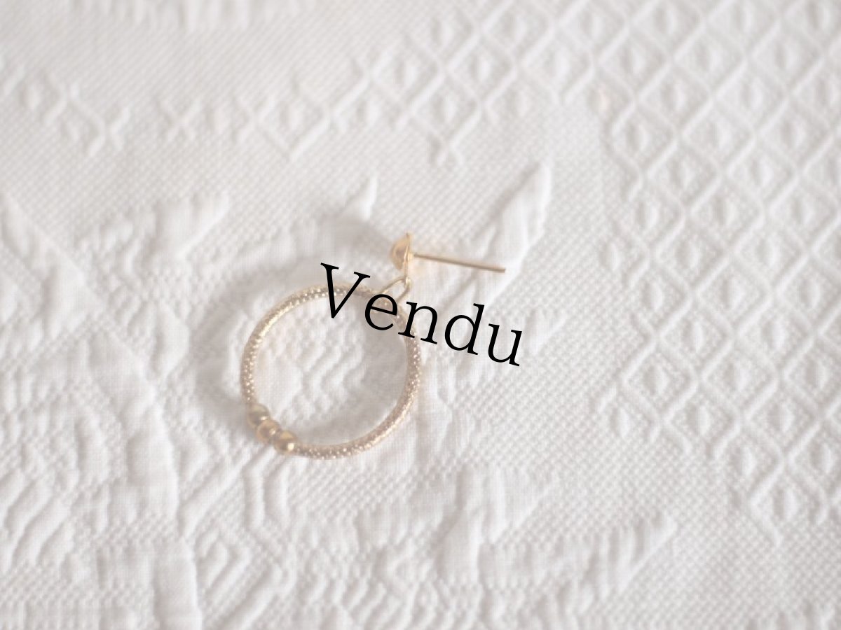 画像2: bRigitte:ピアス K30/ヨーロッパヴィンテージ (2)