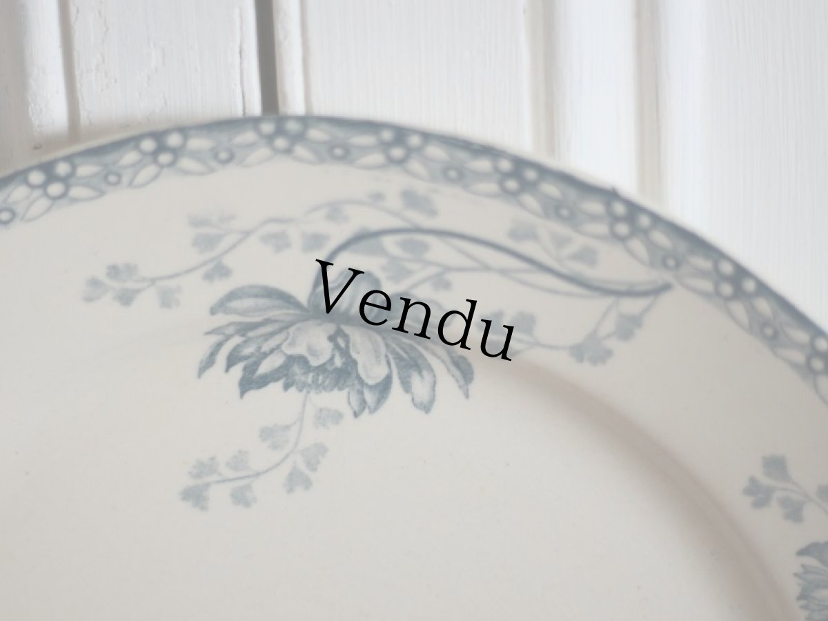 画像3: Sarreguemines U&C/ Royat / Plate / 25cm /France (3)