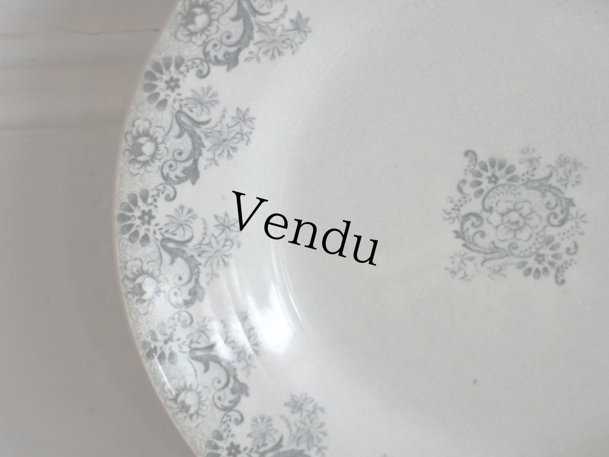 画像3: Choisy le Roi Hte Boulenger et Cie/ DIEPPE/Plate / 23cm /France (3)