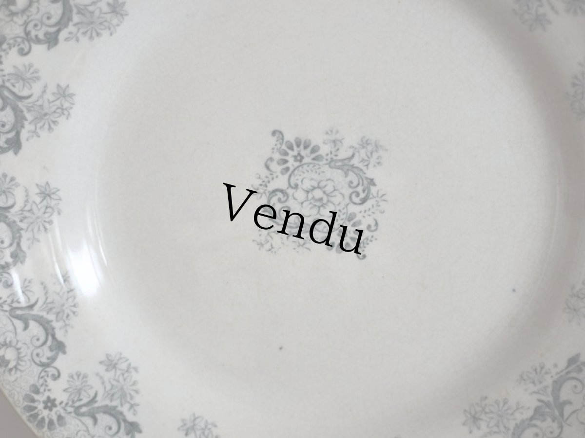 画像2: Choisy le Roi Hte Boulenger et Cie/ DIEPPE/Plate / 23cm /France (2)