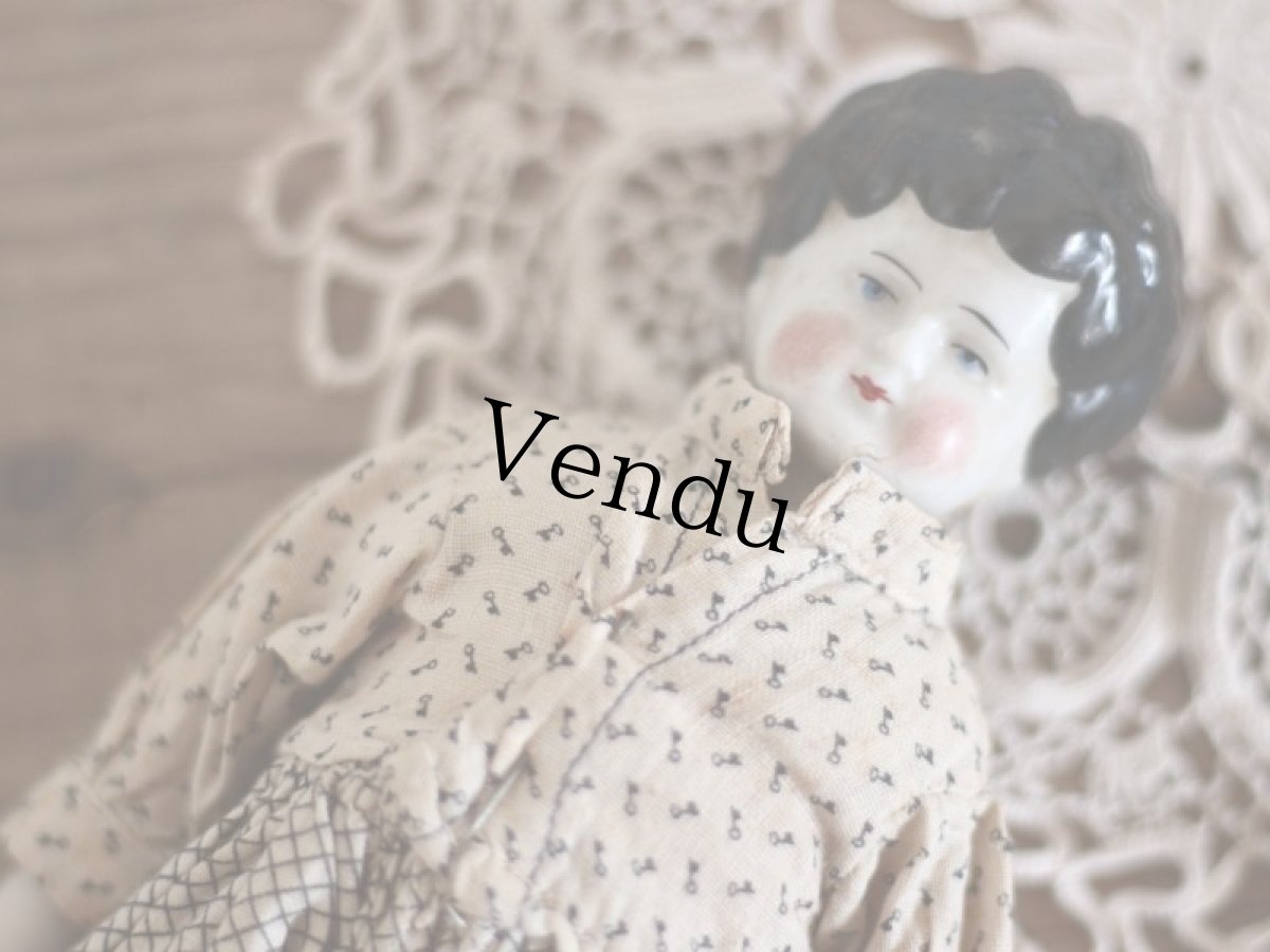 画像10: China Head Doll 12 1/4in / Germany (10)