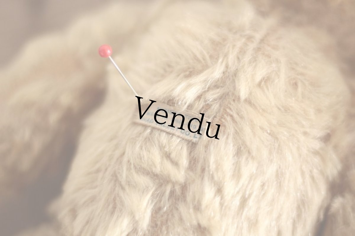 画像11: Size Cute! Chad Valley Bear /12in /British (11)