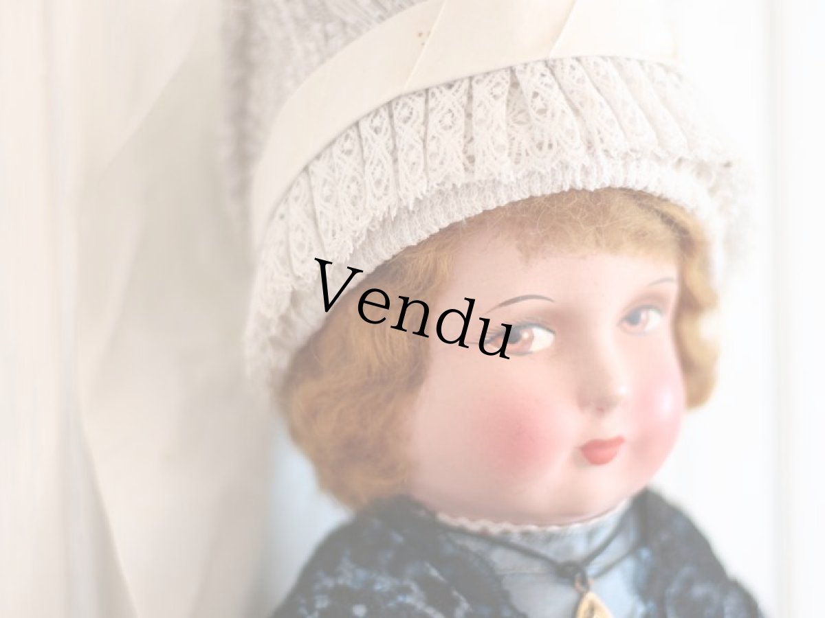 画像4: Papier mache doll /France (4)