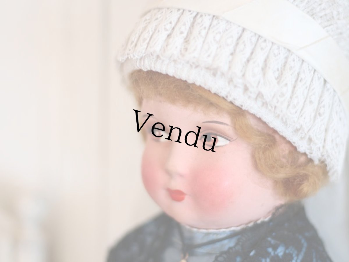 画像5: Papier mache doll /France (5)