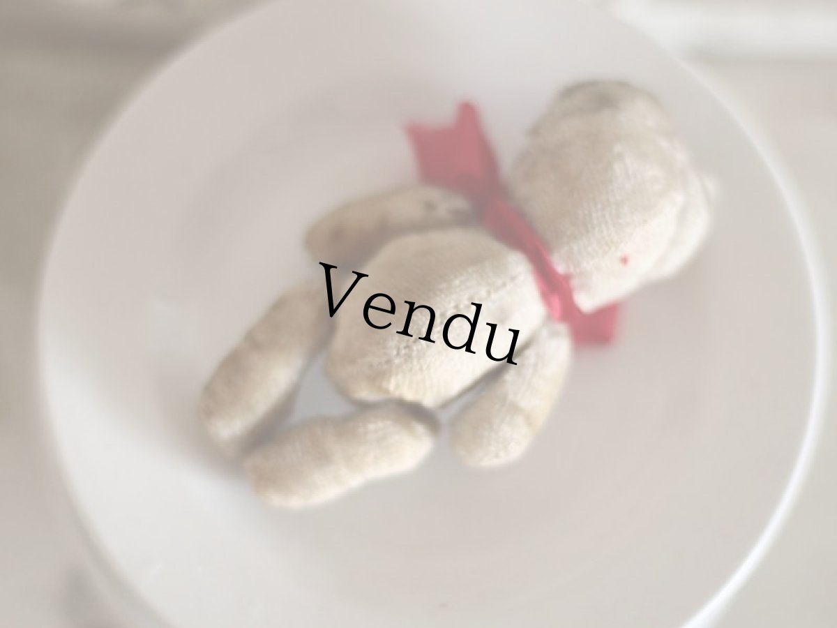 画像8: Rare cute little bear / glass eye/ France (8)