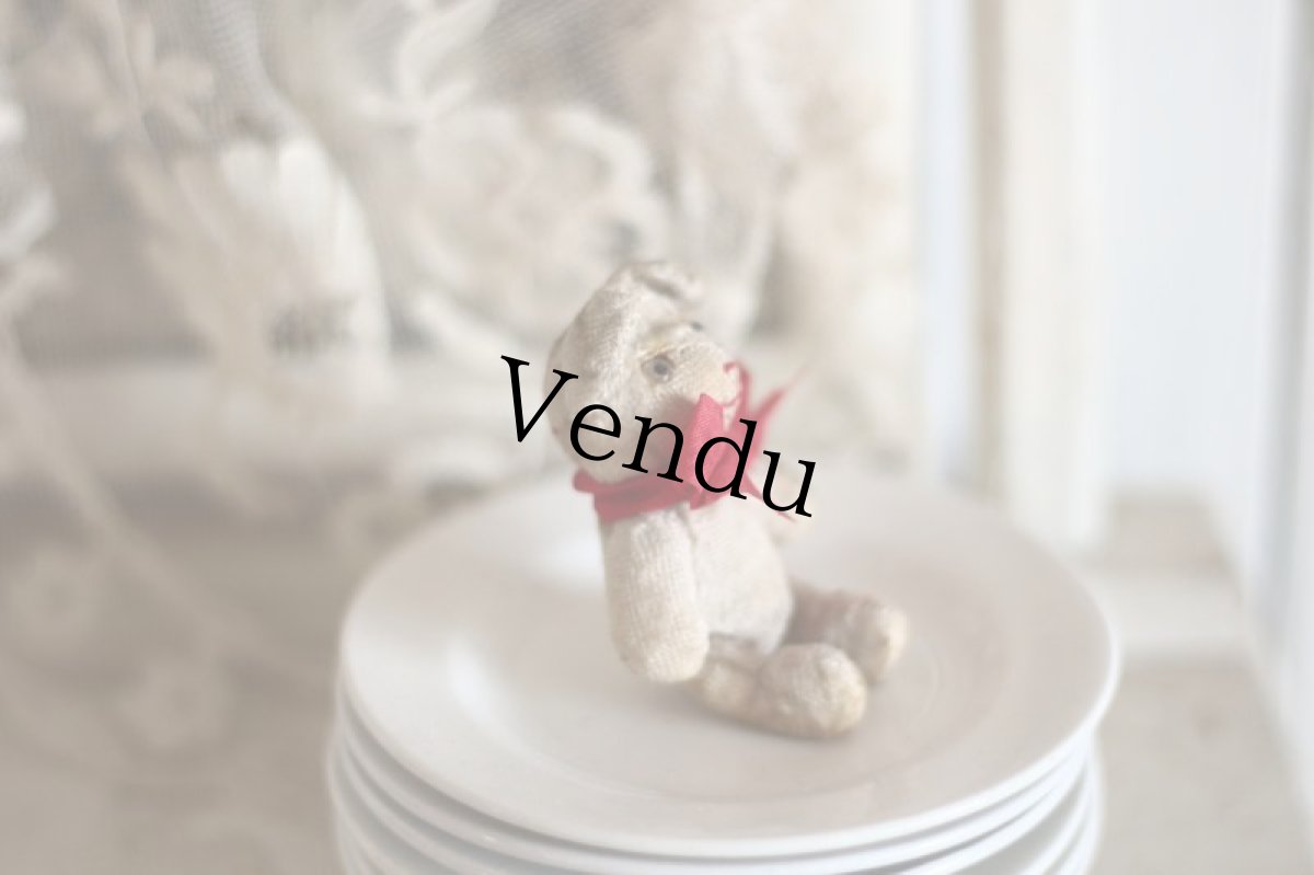 画像6: Rare cute little bear / glass eye/ France (6)