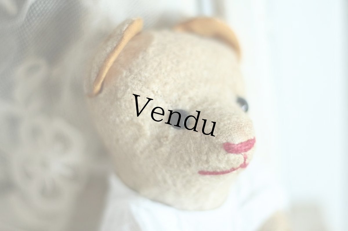 画像3: Le Jouet Paris Massy /J.P.M. Bear /French/...ink stain (3)