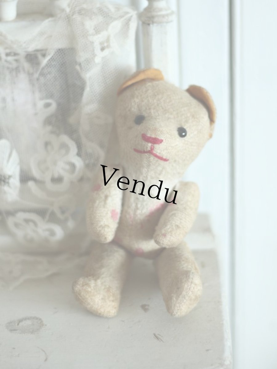 画像6: Le Jouet Paris Massy /J.P.M. Bear /French/...ink stain (6)