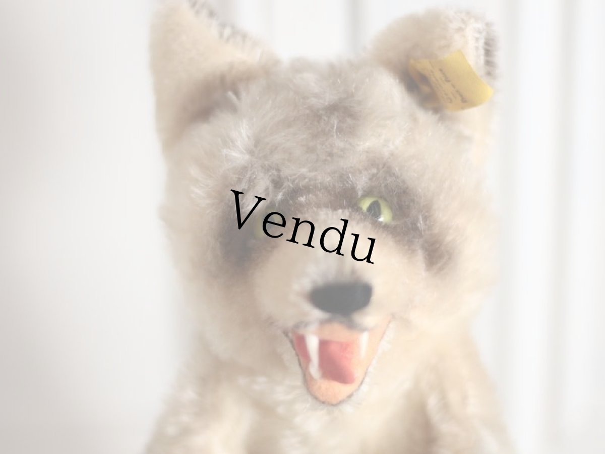 画像2: Rare!!LOOPY Hand Wolf /steiff (2)