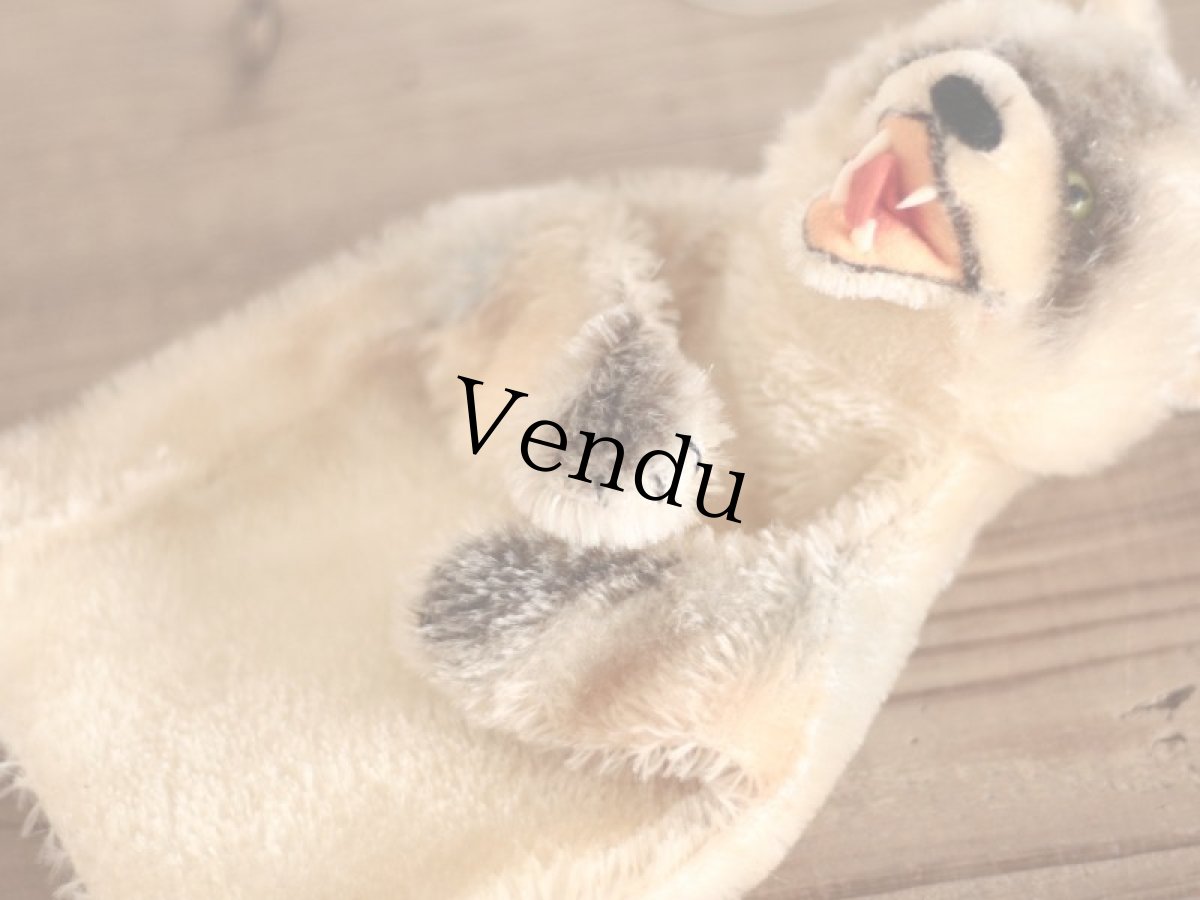 画像10: Rare!!LOOPY Hand Wolf /steiff (10)