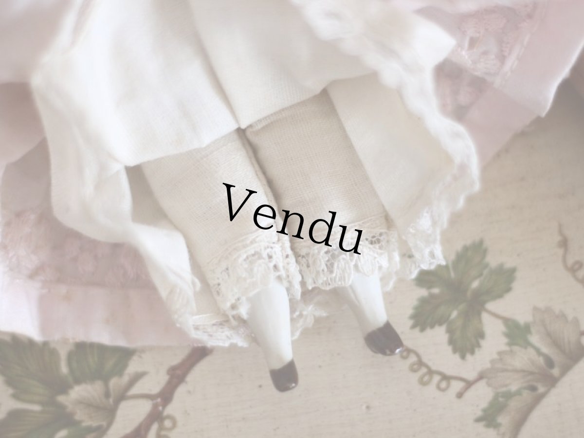 画像6: Cute!!Petite china head doll Presentation box (6)