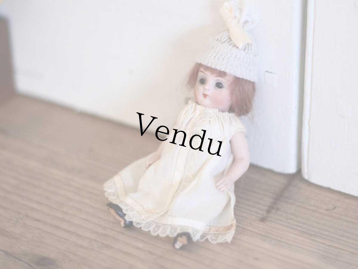 画像3: 帽子のミニョネット / 4 3/4 in (3)