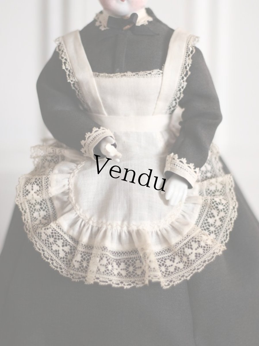 画像5: China head doll /12in / Germany (5)